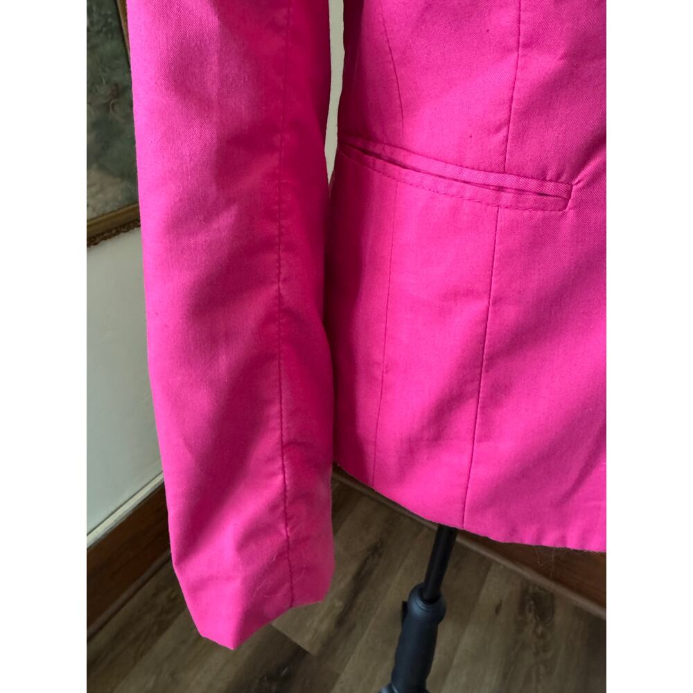Groggy by JBC Pink Blazer Medium Tailored Two Button Fitted Jacket - Picture 2 of 9